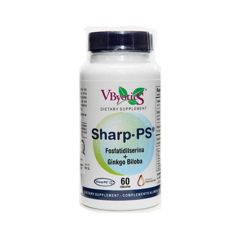 Comprar online FOSFATIDILSERINA CON GINKGO BILOBA 60 CAPSULAS de V.BYOTIC. Imagen 1