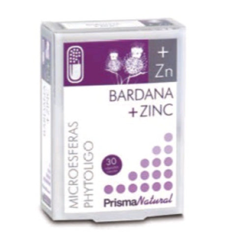 Comprar online BARDANA + ZINC 30 caps de PRISMA NATURAL. Imagen 1