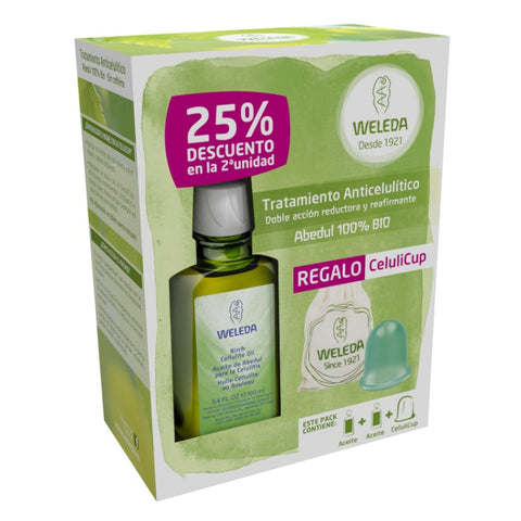 Comprar online PACK ANTICELULITICO DE ABEDUL 25% 2ª ud. de WELEDA COSMETICA. Imagen 1
