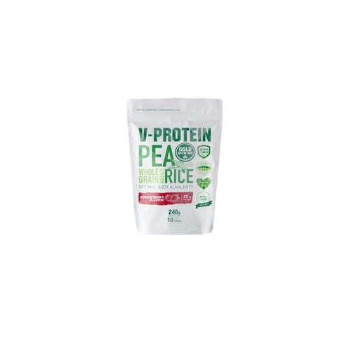 Comprar online V-PROTEIN FRAMBUESA 240 G de GOLD NUTRION. Imagen 1