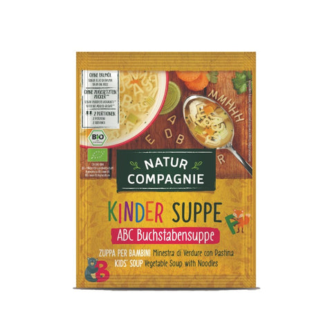 Comprar online SOPA JULIANA DE LETRAS BIO 50 gr SOBRE de NATUR COMPAGNIE. Imagen 1