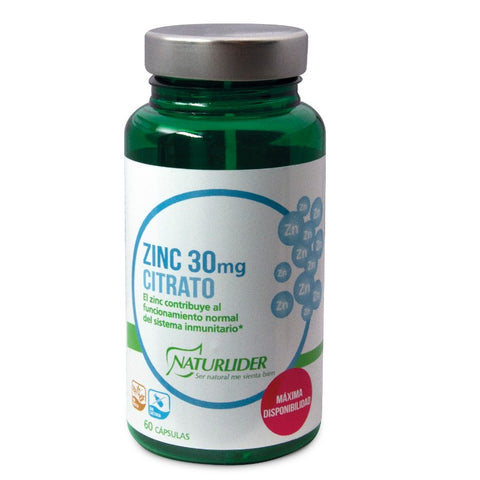 Comprar online ZINC CITRATO 60 Vcaps de NATURLIDER. Imagen 1