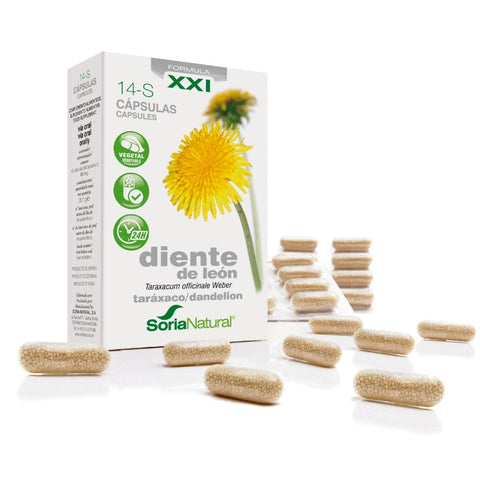 Comprar online 14-S DIENTE DE LEON 400mg 30 Caps de SORIA. Imagen 1