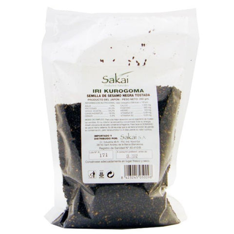 Comprar online SESAMO NEGRO TOSTADO 250 gr de SAKAI. Imagen 1