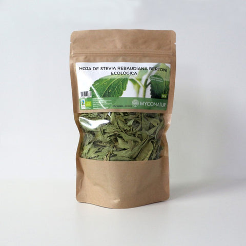 Comprar online STEVIA HOJA SELECTA BOLSA 50 gr de MYCOFOODS. Imagen 1