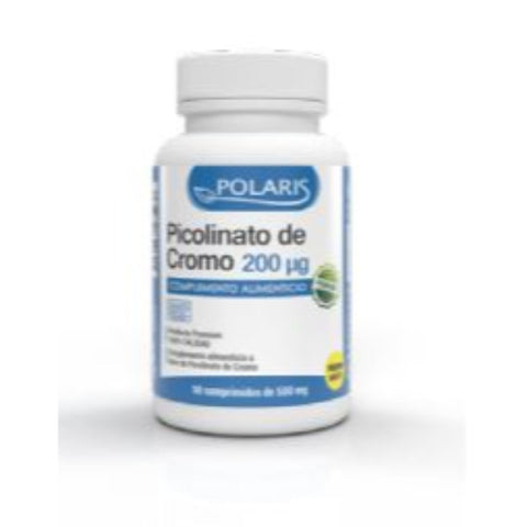 Comprar online PICOLINATO CROMO 200 MG 50 COMP de POLARIS. Imagen 1