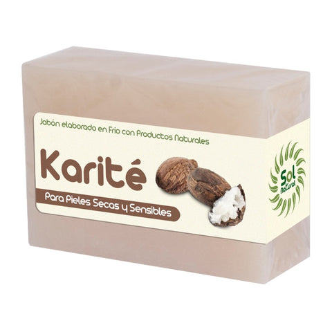 Comprar online JABON DE KARITE 100 g de SOLNATURAL. Imagen 1
