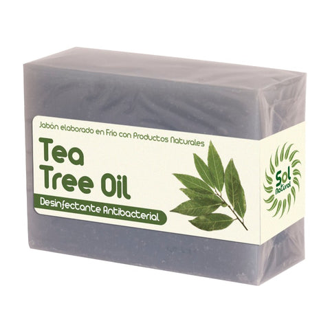 Comprar online JABON NATURAL DE ARBOL DEL TE 100 g de SOLNATURAL. Imagen 1