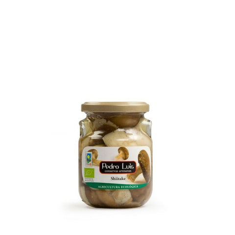 Comprar online SHIITAKE AL NATURAL ECO FCO. 145 grs P.E. de CONSERVAS PEDRO LUIS. Imagen 1