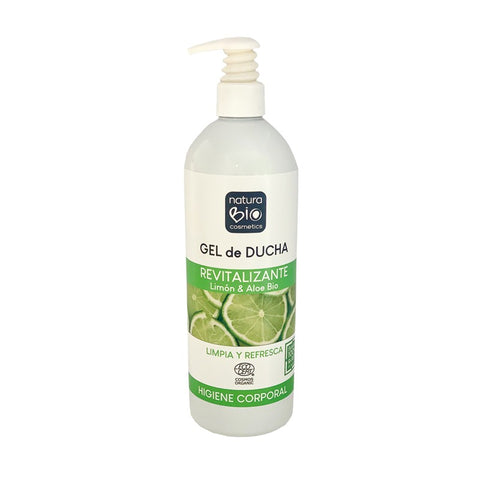 Comprar online GEL DUCHA REVITALIZANTE LIMON & ALOE BIO 740ml de NATURABIO. Imagen 1