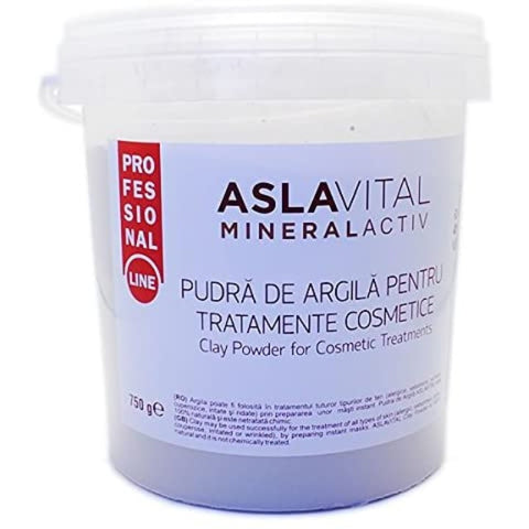 Comprar online ARCILLA EN POLVO PARA MASCARILLA FACIAL 750gr de ASLAVITAL MINERAL ACTIV. Imagen 1