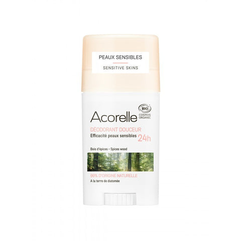 Comprar online DESODORANTE STICK EXTRA SUAVE MADERA DE BOSQUE 45g de ACORELLE. Imagen 1