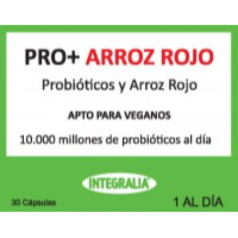 Comprar online PRO + ARROZ ROJO 30 Caps de INTEGRALIA. Imagen 1