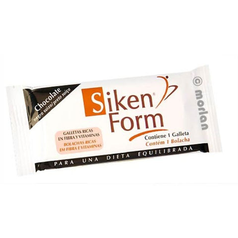 Comprar online SIKENFOR GALLETAS CHOCOL NEGRO 25 GR de SIKENFORM. Imagen 1