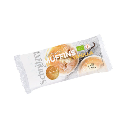 Comprar online MUFFINS VAINILLA S/G SCHNITZER 140 G de SCHNITZER. Imagen 1