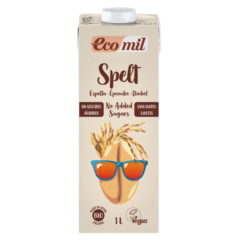 Comprar online ECOMIL SPELT NO ADDED SUGARS BIO 1 L de NUTRIOPS. Imagen 1