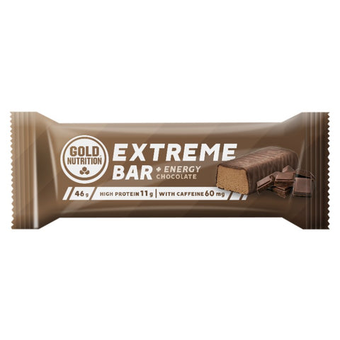 Comprar online EXTREME BAR CHOCOLATE 46g 24 UN de GOLD NUTRION. Imagen 1