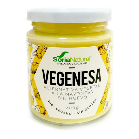 Comprar online VEGENESA - MAYONESA SIN HUEVO de ALECOSOR SORIA NATURAL. Imagen 1