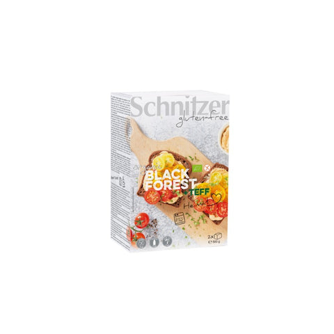 Comprar online PAN MOLDE TEFF BLACK FOREST S/G SCHNITZER 500 G de SCHNITZER. Imagen 1