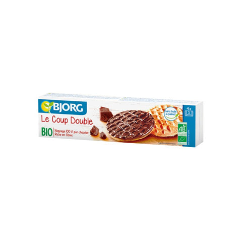 Comprar online GALLETAS CUBIERTAS DE CHOCOLATE BIO 200 gr de BJORG. Imagen 1