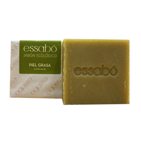 Comprar online JABON ECOLOGICO PIEL GRASA Y ACNE 120 gr de ESSABO ECO. Imagen 1