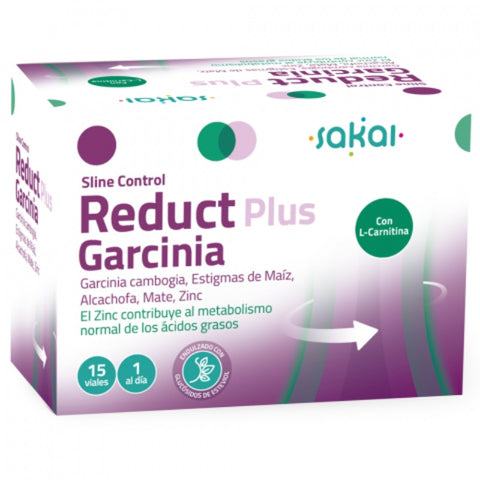 Comprar online SLINE CONTROL REDUCT PLUS GARCINIA 15 viales de SAKAI. Imagen 1