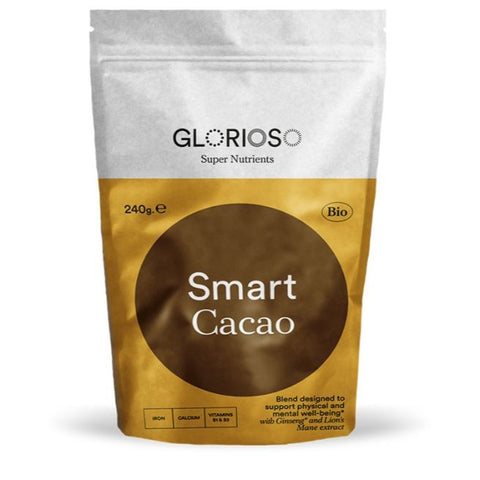 Comprar online SMART CACAO 240 gramos de GLORIOSO SUPER NUTRIENTS. Imagen 1
