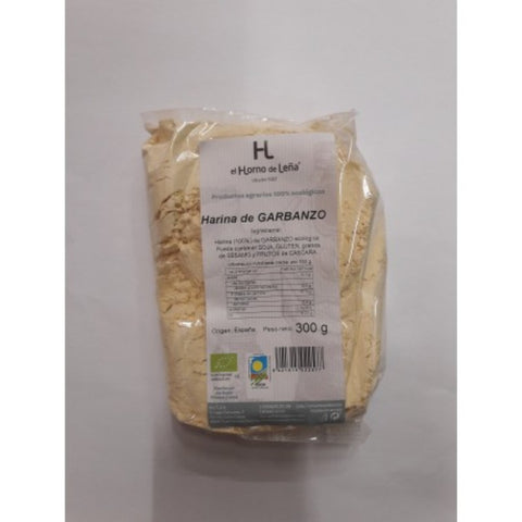 Comprar online HARINA DE GARBANZO ECO 300 gr de HORNO DE LEÑA. Imagen 1