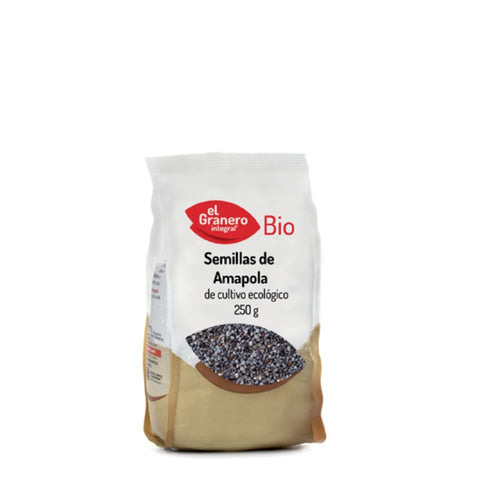Comprar online SEMILLAS DE AMAPOLA BIO 250 gr de EL GRANERO INTEGRAL. Imagen 1