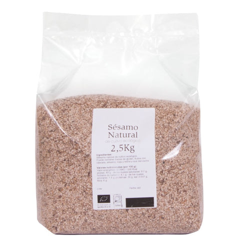 Comprar online SESAMO NATURAL BIO 2,5 kg de SOLNATURAL. Imagen 1