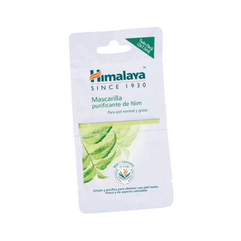 Comprar online MASCARILLA PURIFICANTE NEEM MONODOSIS CAJA 10 Ud de MASS HERBAL HIMALAYA. Imagen 1