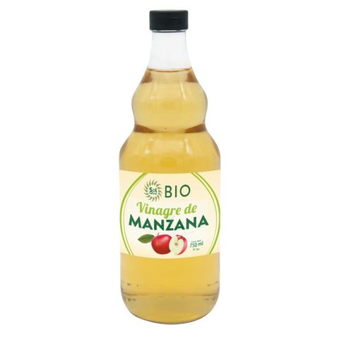 Comprar online VINAGRE DE MANZANA BIO 750 ml de SOLNATURAL. Imagen 1