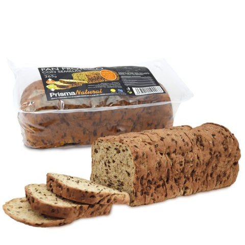 Comprar online PAN PROTEINADO CON SEMILLAS 365gr de PRISMA NATURAL. Imagen 1