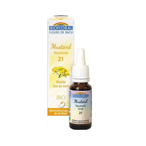 Comprar online FLORES DE BACH 21 MUSTARD MOSTAZA BIO 20 ML de BIOFLORAL. Imagen 1