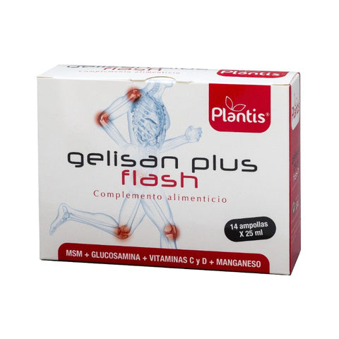 Comprar online GELISAN PLUS FLASH GLUCOSAMINA + CURCUMA + MSM 14 de ARTESANIA AGRICOLA. Imagen 1