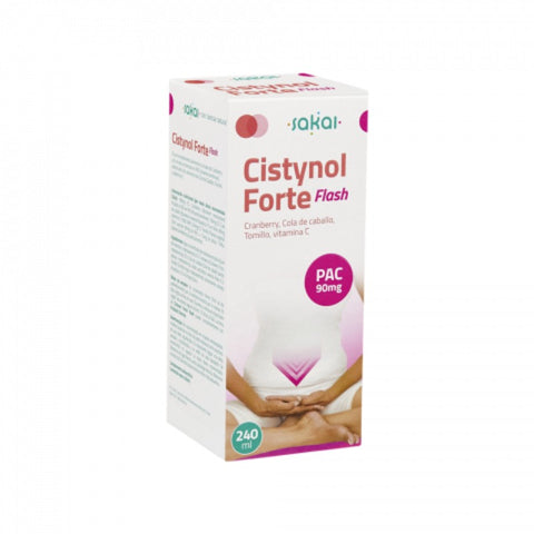 Comprar online CISTYNOL FORTE FLASH 240 ml Frasco de SAKAI. Imagen 1