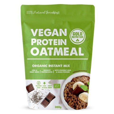 Comprar online VEGAN PROTEIN OAT MEAL 300 gr de GOLD NUTRION. Imagen 1