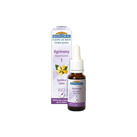 Comprar online FLORES DE BACH 01 AGRIMONY AGRIMONIA BIO 20 ML de BIOFLORAL. Imagen 1