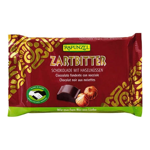 Comprar online SNACK CHOCOLATE NEGRO-AVELLAN RAPUNZ100G de RAPUNZEL. Imagen 1