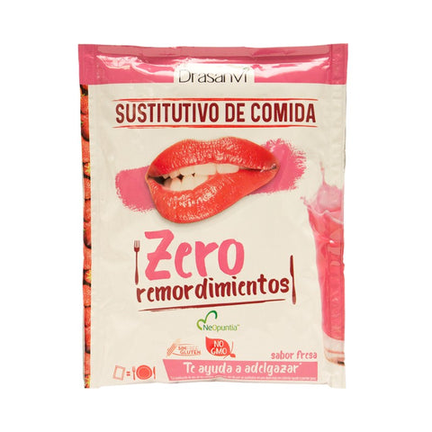 Comprar online SOBRE BATIDO SUSTITUTIVO FRESA 52 gr ZERO de DRASANVI. Imagen 1