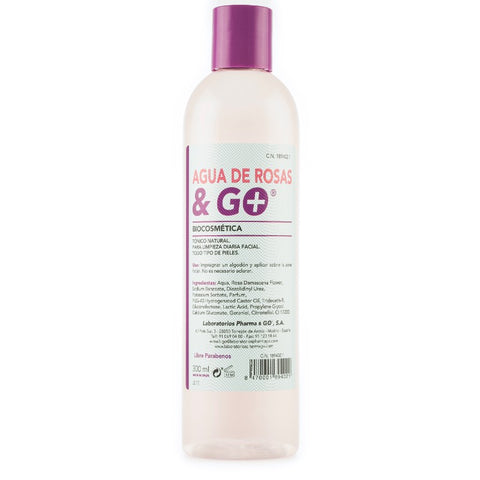 Comprar online AGUA DE ROSAS & GO 300 ML de PHARMA&GO. Imagen 1