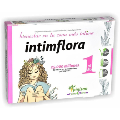 Comprar online INTIMFLORA 30 capsulas de PINISAN. Imagen 1