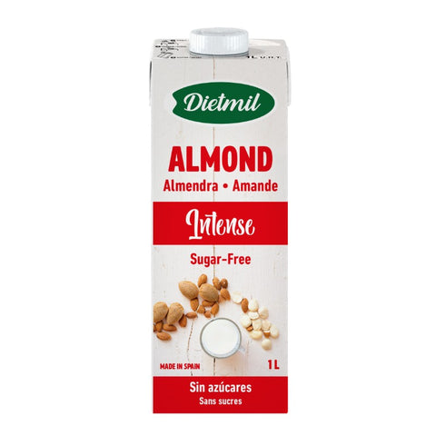 Comprar online DIETMIL ALMENDRA INTENSE SUGAR-FREE 1 L de NUTRIOPS. Imagen 1