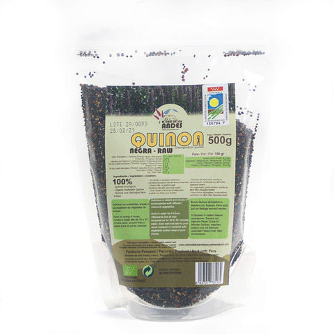 Comprar online QUINOA NEGRA 500G de ORO DE LOS ANDES. Imagen 1