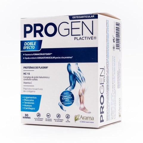 Comprar online PLACTIVE PROGEN DOBLE EFECTO 30SOBRES de MASTERDIET. Imagen 1