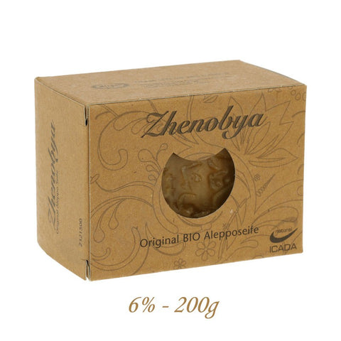 Comprar online JABON DE ALEPO 6% 200gr de ZHENOBYA. Imagen 1