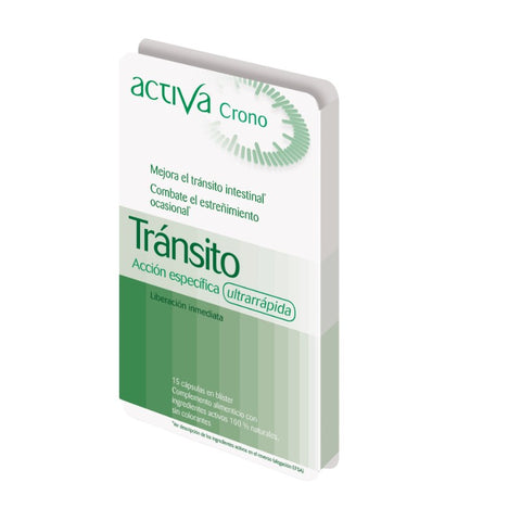Comprar online CRONO TRANSITO 15 Caps de ACTIVA. Imagen 1