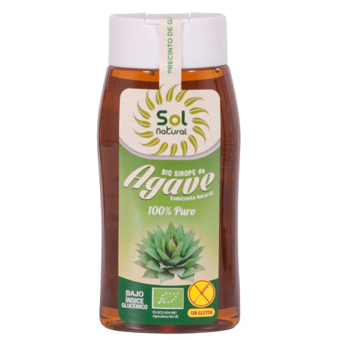Comprar online SIROPE DE AGAVE PEQUEðO BIO 250 ml de SOLNATURAL. Imagen 1