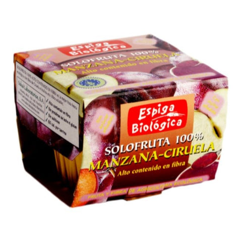 Comprar online SOLOFRURA MANZANA/CIRUELA 2Uni de ESPIGA BIOLOGICA. Imagen 1