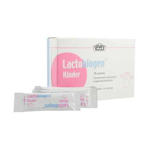 Comprar online LACTOBIOGEN KINDER 15 SOBRES de MARGAN BIOTECH. Imagen 1